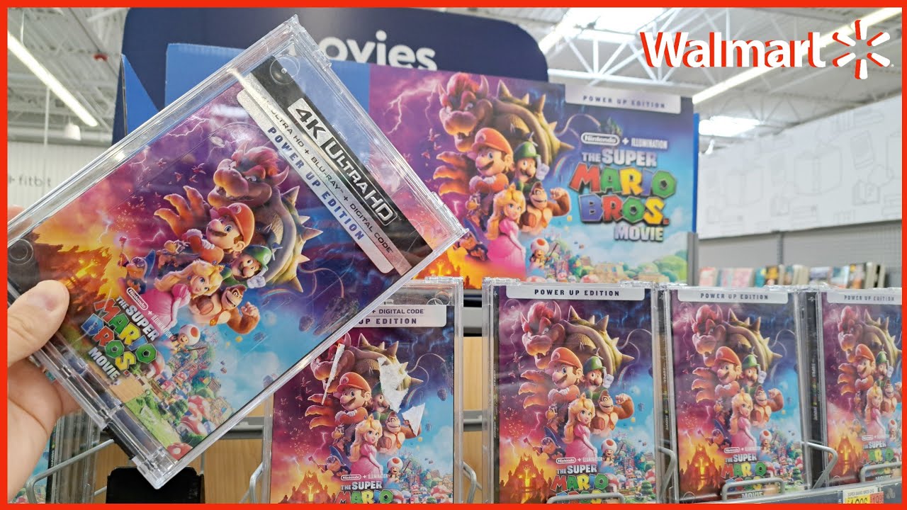 The Super Mario Brothers Movie Blu-ray+DVD