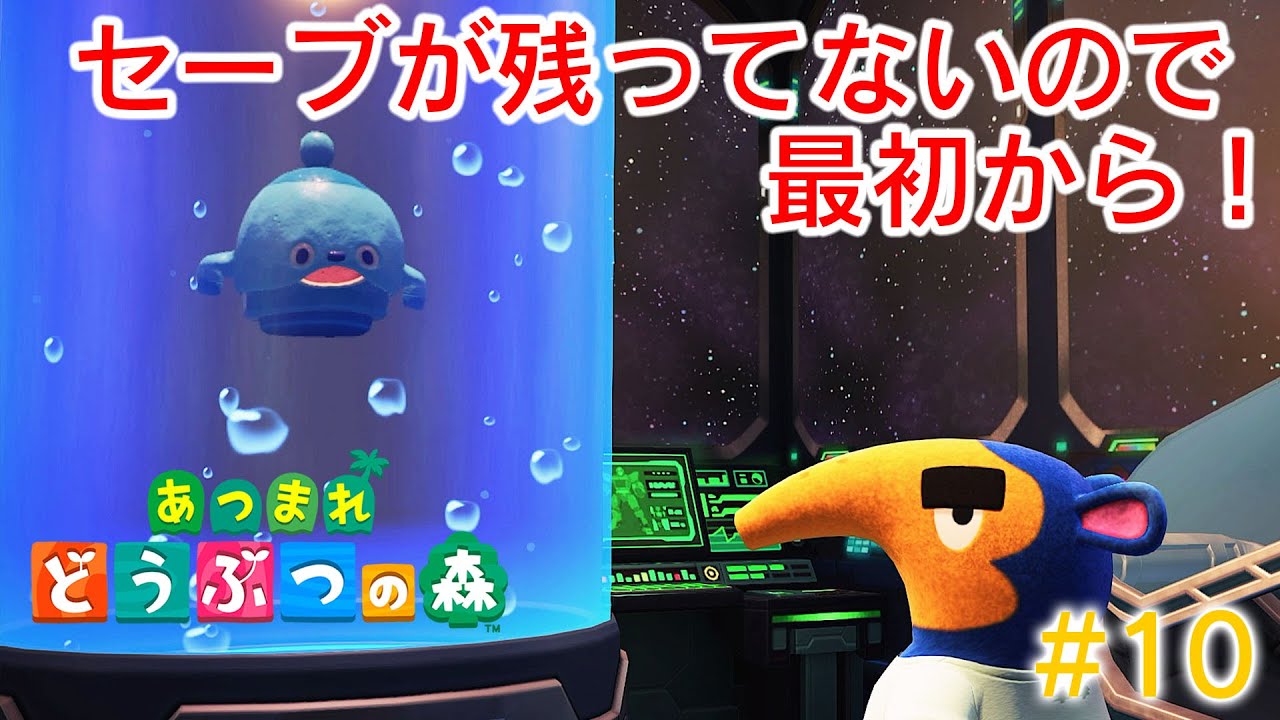最初から始めるあつ森生活#10【あつまれどうぶつの森】