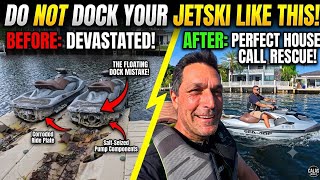 The Floating Dock MISTAKE Destroyed These Sea-Doos! | Sea-Doo GTX Limited Salt water Damage Repair