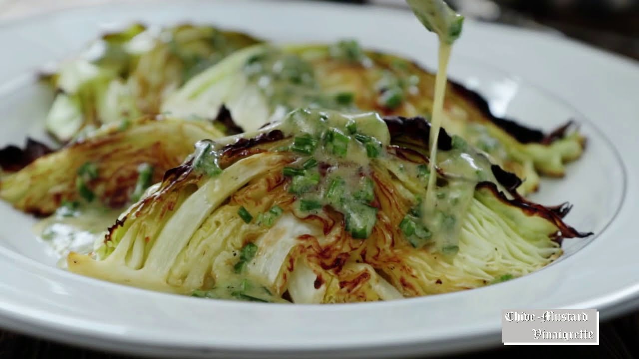 Best Easy & Delicious Daniel Fast Recipe Roasted Cabbage with Chive