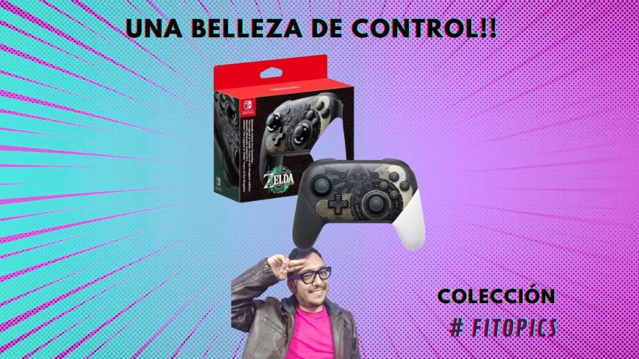 Este control de ZELDA es HERMOSO!!
