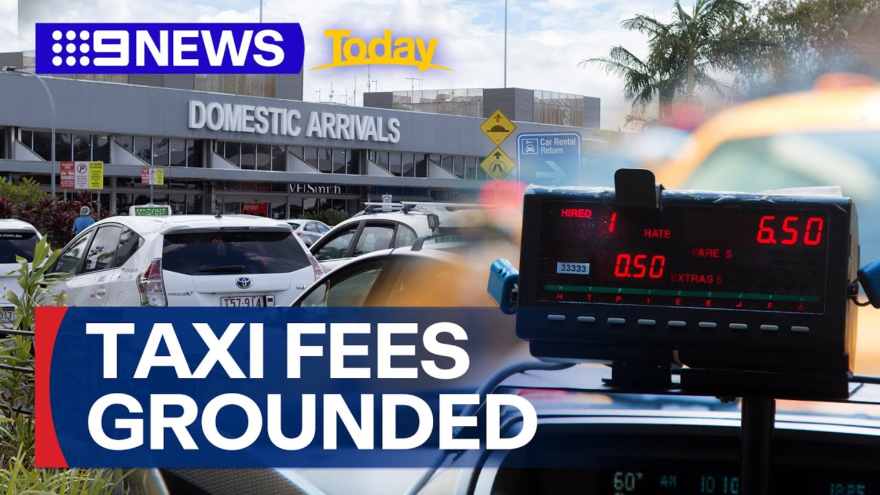 Sydney will soon introduce fixed fare taxi rides from the airport | 9 News Australia