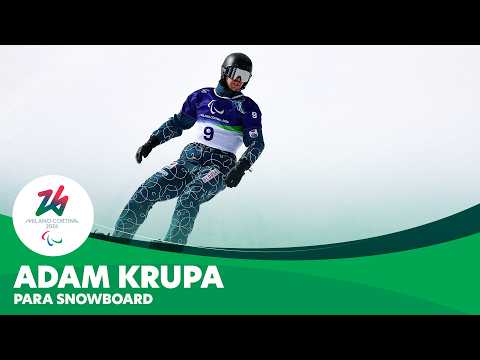 🇸🇰🏂<strong>Adam</strong> Krupa Competes Men’s Banked Slalom SB-UL Final at Milano Cortina 2026