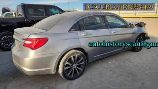 1C3CCBCG9DN574439 Chrysler 200 2013
