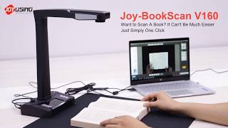 「JOYUSING」Want to Scan A Book It Can't Be Much Easier Just Simply Once Click