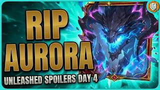This One Card will get Aurora BANNED (Elder Dragon) - Unleashed Reveals reaction Riftbound Part 4