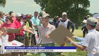Will the USGA have more events in Lancaster