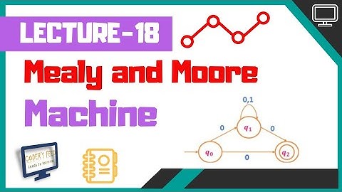 Mealy and Moore Machine|Difference between mealy - moore machine in toc ✍👍