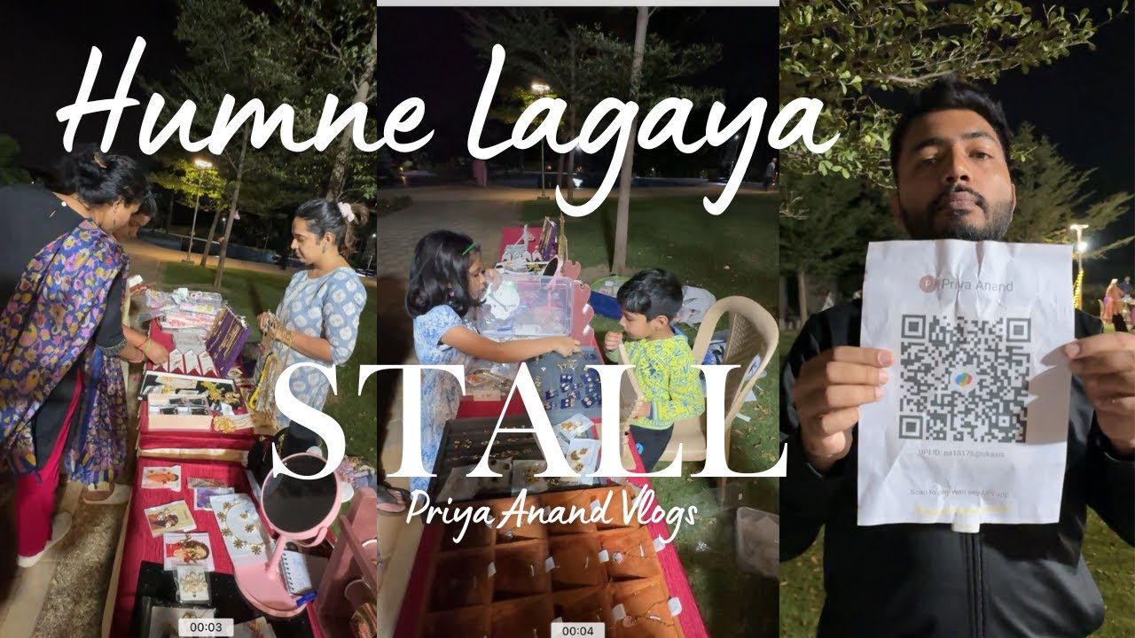 Setting Up My Jewellery Stall | Bangalore Exhibition Vlog 2025 | Priya Anand Vlogs