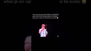 My name is Jungkook and you are watching Disney channel...