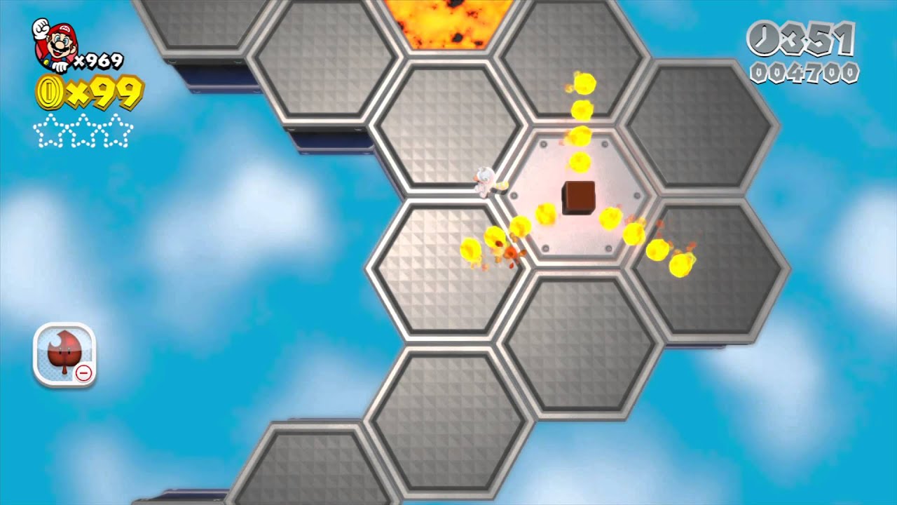 World Flower10 Skyway Super Mario 3D World (without