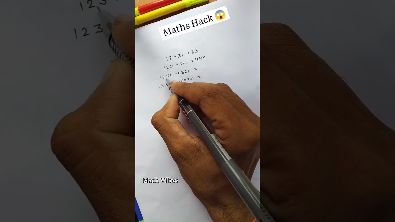 Math Tricks|| Math Vibes ☺️😍😍😍 