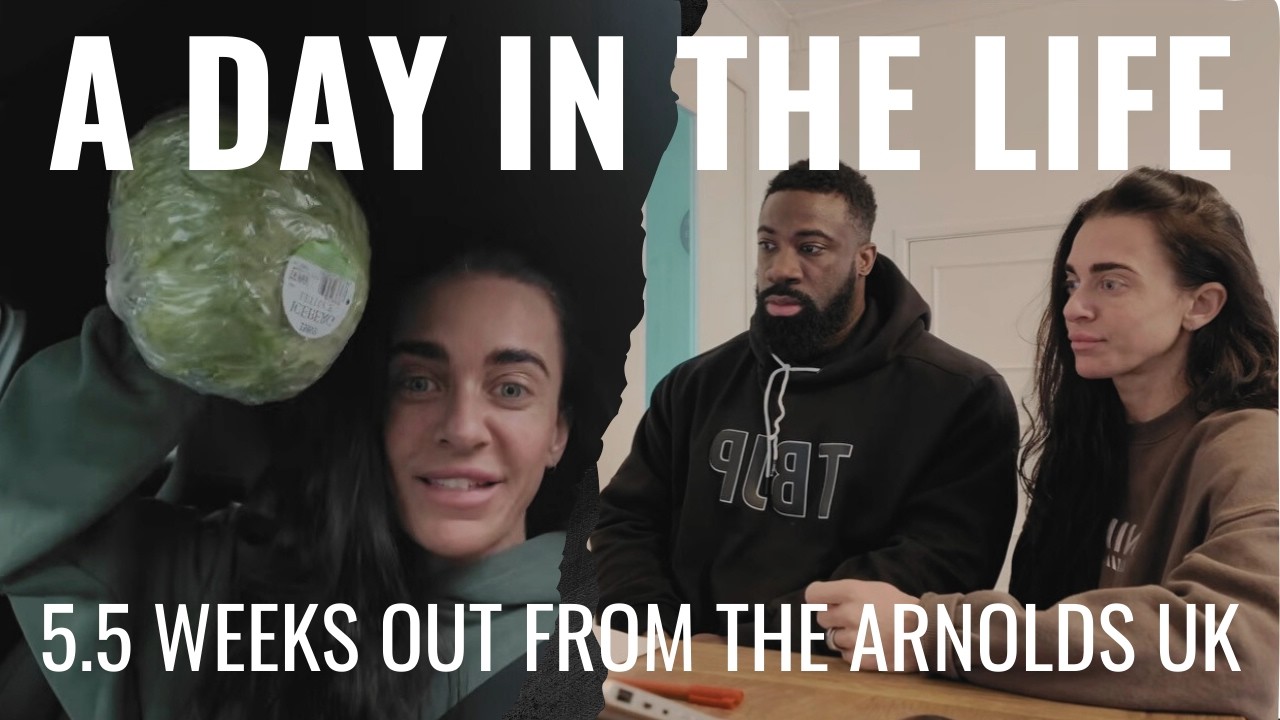 A day in the life, 5.5 weeks out from the Arnold's UK.