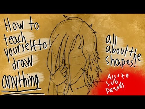How to teach yourself to draw almost anything. (For beginners)
