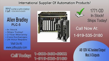 1771-OD | Allen Bradley PLC-5 | In Stock! Call 800.360.6802