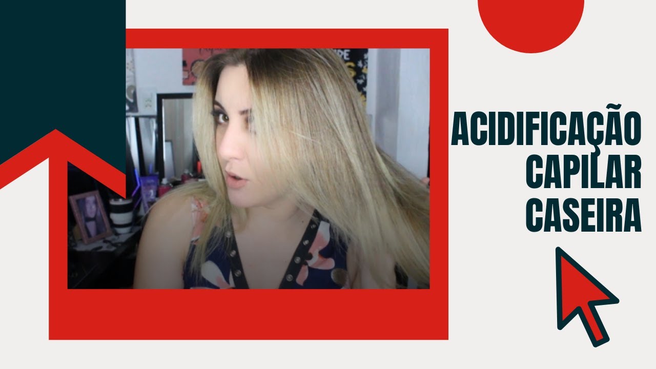 Como Fazer ACIDIFICAÇÃO CAPILAR CASEIRA - YouTube