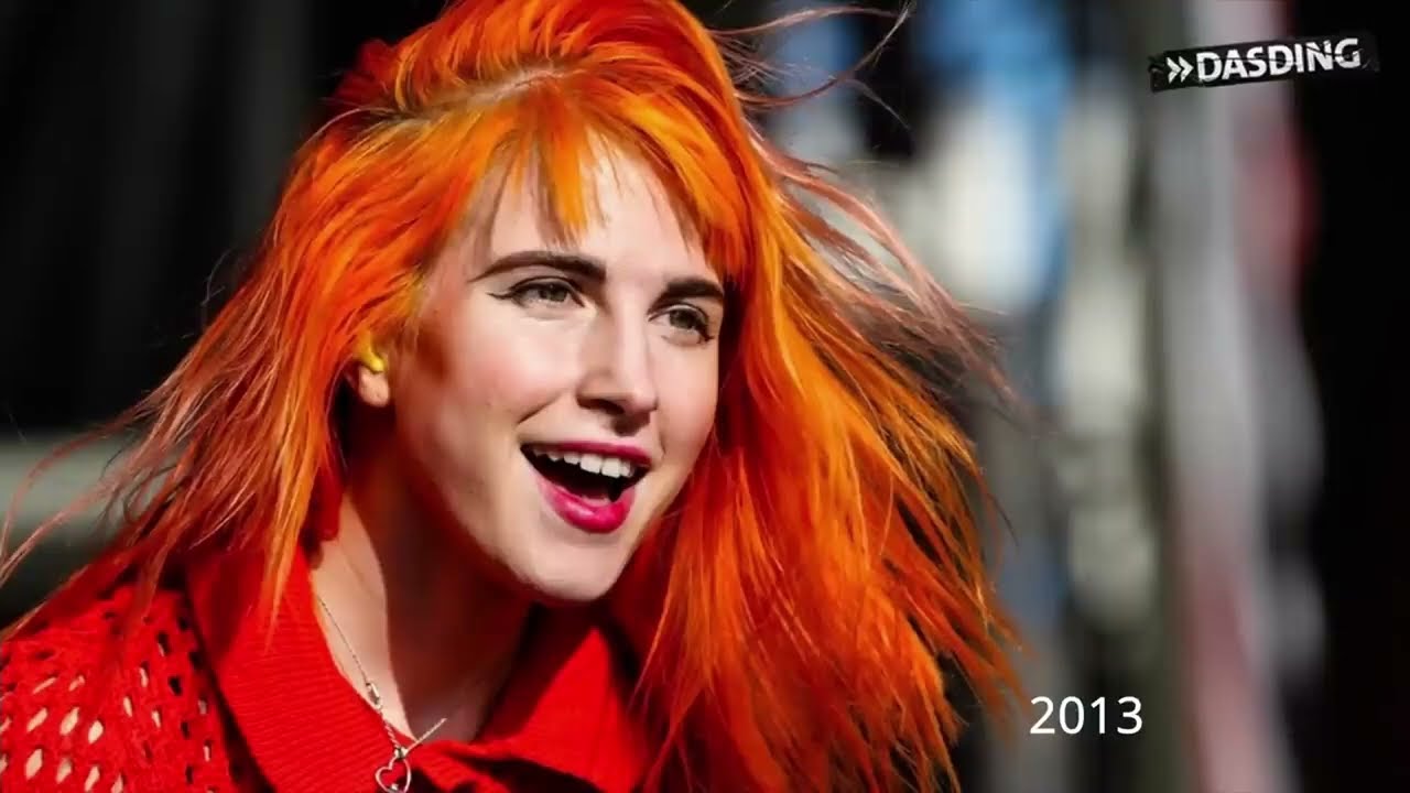 The Ultimate Hayley Williams hair dye timeline 2004-2024 (reupload)