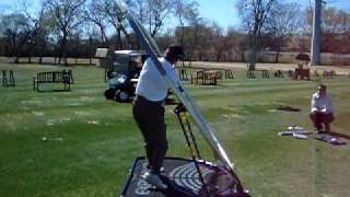 Leading golf instructor Randy Smith using Explanar #3