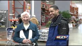 Shoppers pack stores preparing for cold weather