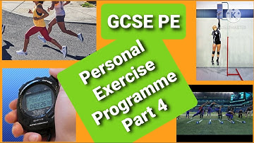 How to write the Personal Exercise Programme | Part 4 | GCSE PE | PEP | Edexcel