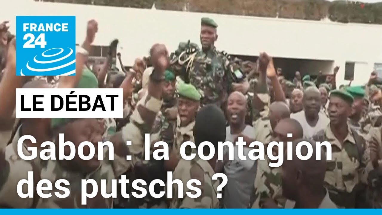 ⁣Gabon : la contagion des putschs ? Des militaires annoncent mettre