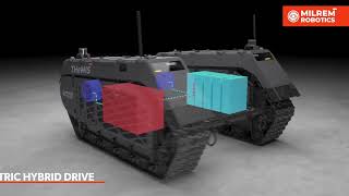 The #THeMIS  a multirole UGV intended to reduce the number of troops on the battlefield