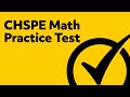 Free CHSPE Math Practice - CHPSE Study Guide