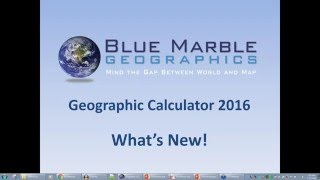 Geographic Calculator 2016 - Whats New in 2016! screenshot 3