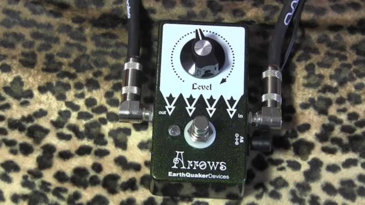 EarthQuaker Devices Bows Germanium Preamp Booster Demo - YouTube