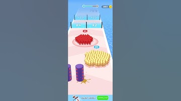 Count Masters Game Level-136  #shorts