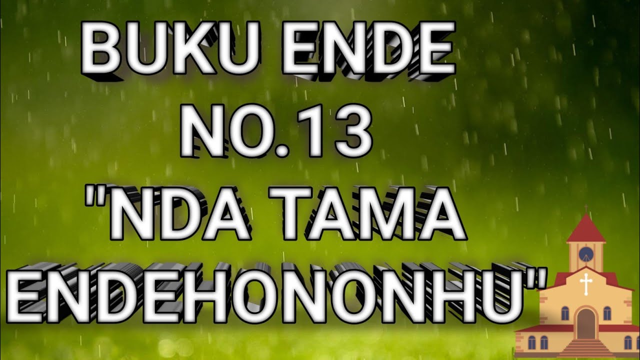 BUKU ENDE NO.13 