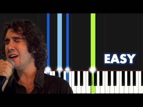 You Raise Me Up (EASY PIANO SHEET) - Josh Groban