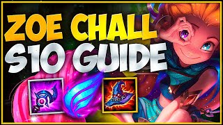 ZOE GUIDE - Season 10 CHALLENGER (BEST ZOE NA)-IN DEPTH GUIDE on ZOE - Part 1 of 2(Matchups/Hedging)