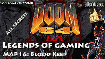 Doom 64 EX (100% walkthrough) by MaLIce - Map 16
