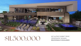 607 Alpine Summit Drive | MacDonald Highlands | IS LUXURY