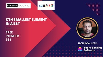 Leetcode 230 | Kth Smallest Element in a BST | Tree | DFS | Inorder traversal