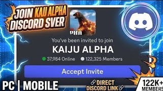 How to Join Kaiju Alpha Discord Server (2026)
