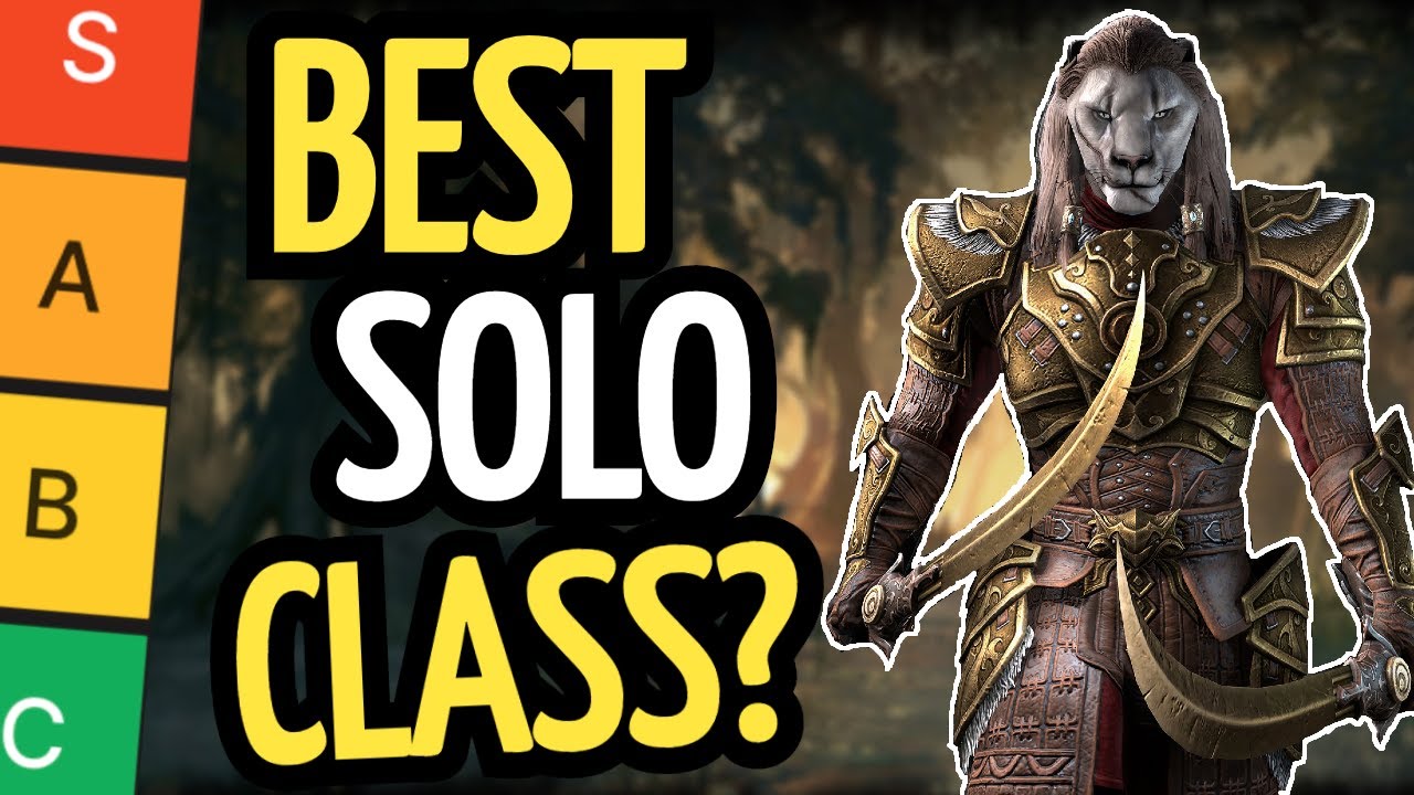 My UPDATED Solo Tier List For ESO in 2025! (Your Class PROBABLY Changed Ranks)