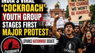 India's Viral 'Cockroach' Youth Group Stages First Major Protest, Sparks Nationwide Debate