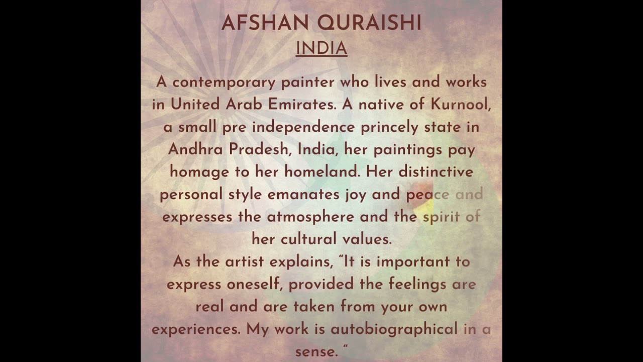 Jashn-e-Azaadi- a group art exhibition to celebrate the Independence Day of India & Pakistan.