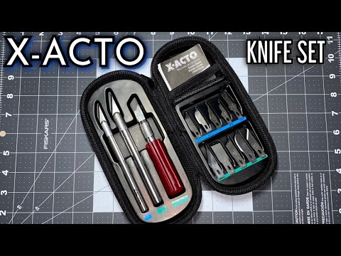 X-Acto Basic Knife Set In Compression Case