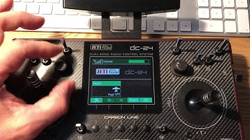 Jeti DC-24: Voice Commands and Logical Switches - music playback example