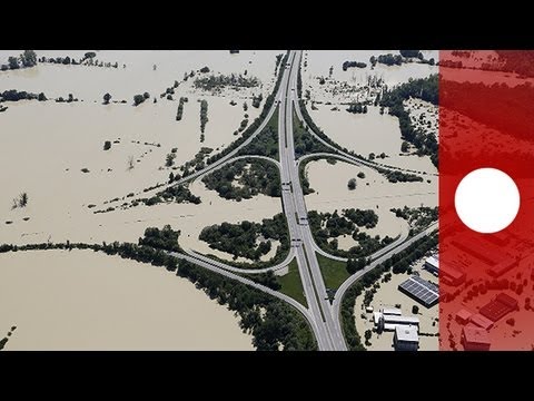 Record floods continue in North and Central Europe