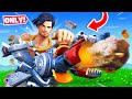 The RECYCLER *ONLY* Challenge in Fortnite! (Broken)