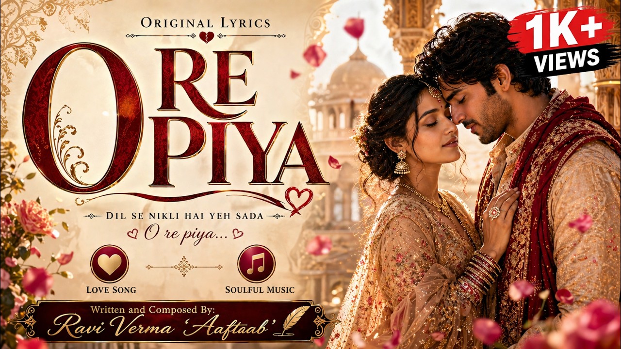 👉 O re Piya - Bairi | Romantic Song | Love Song 2026 ❤️ #aaftaab