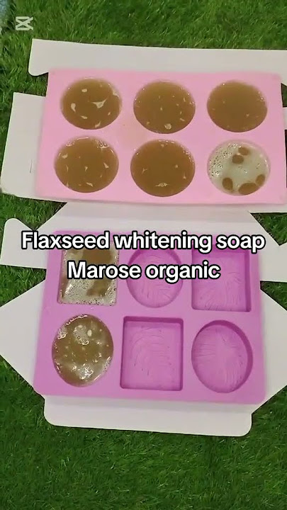 Flaxseed whitening soap marose arganic order Whatsapp contact number 03481141417#viralshot