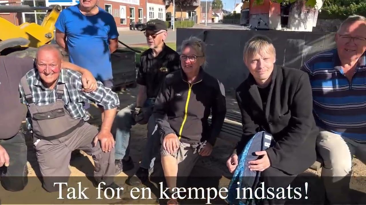 Torvet i Ansager får nyt liv.