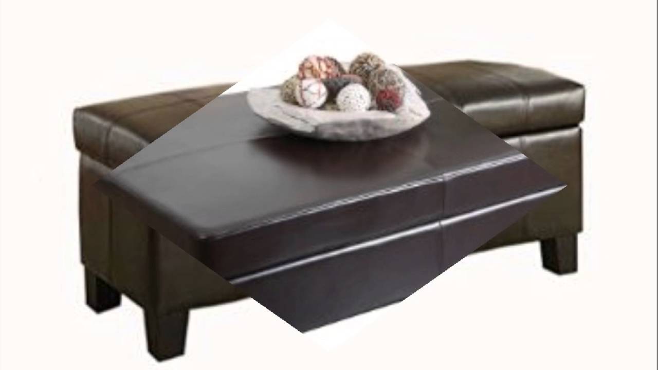 Leather Coffee Table