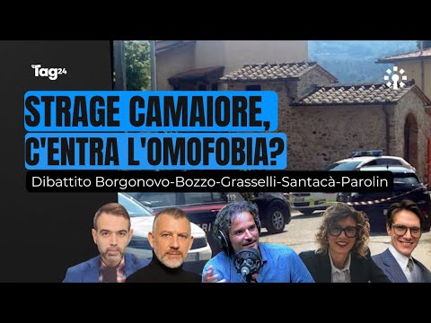 Strage Camaiore, c'entra l'omofobia? Super confronto Borgonovo-Grasselli-Bozzo-Santacà-Parolin