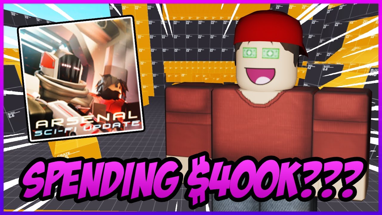 Should I SPEND $400K On The NEW SCI FI Update? (Roblox Arsenal)